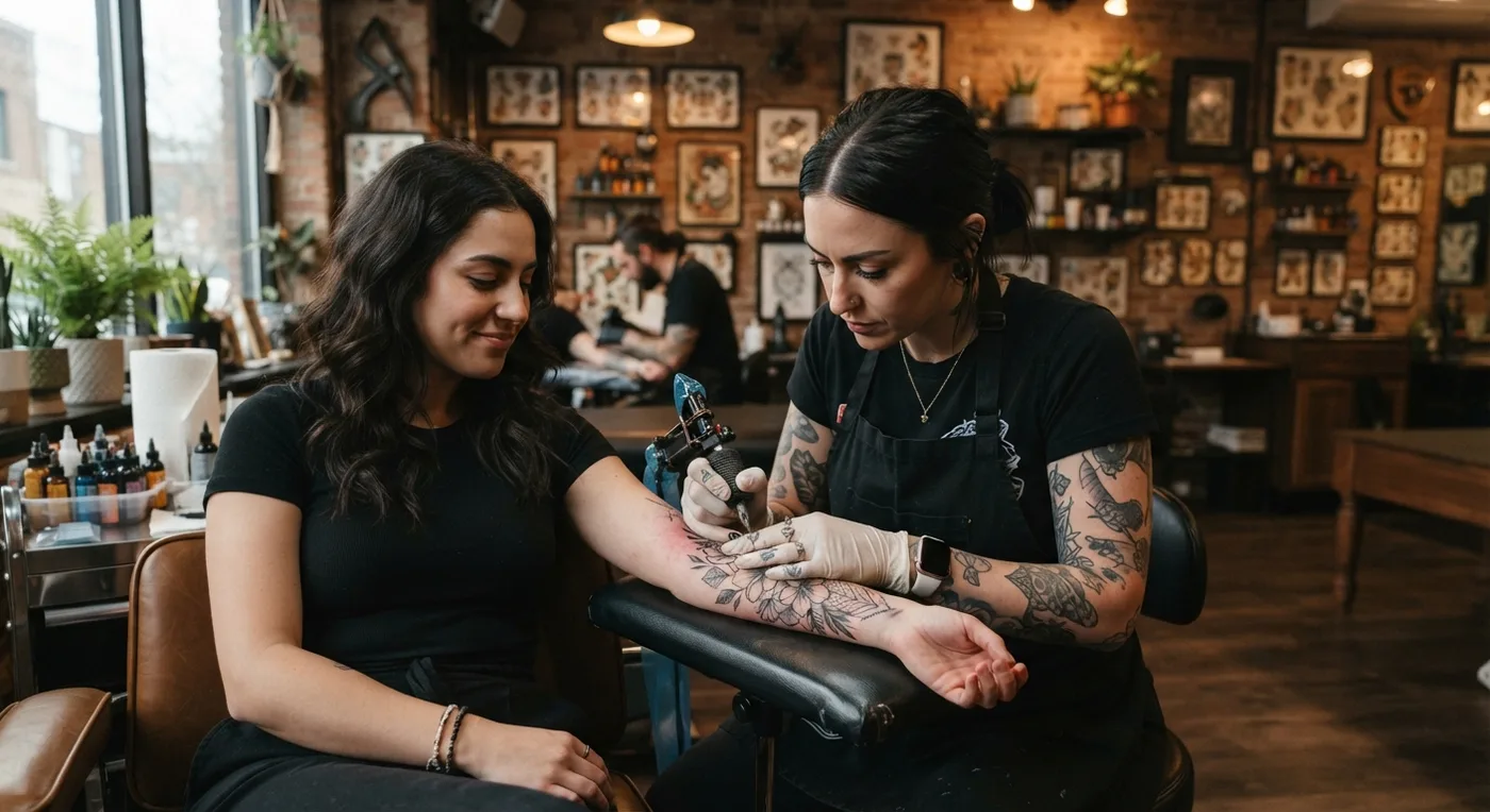 Tattoo artist Wakefield